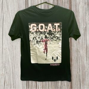Messi Black Graphic Kids T-Shirt size 10-12